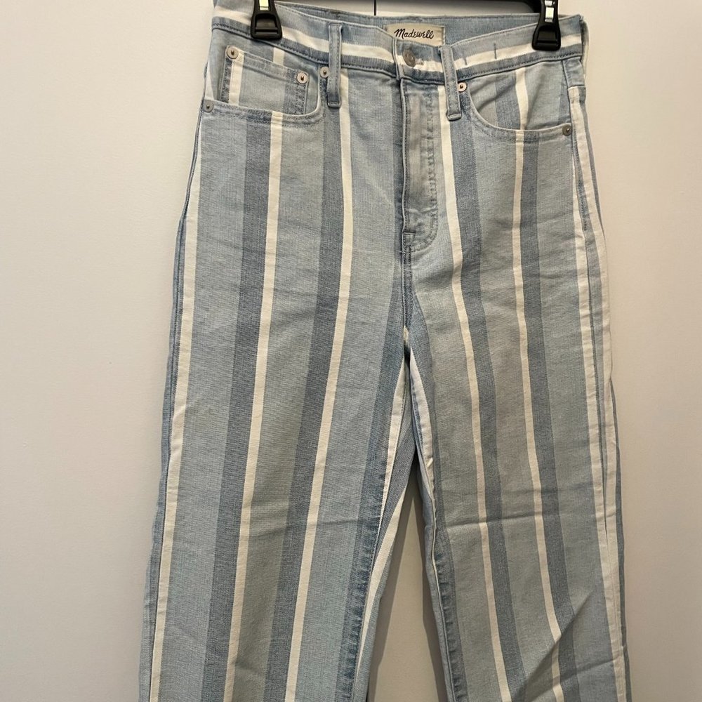Madewell Striped Jean